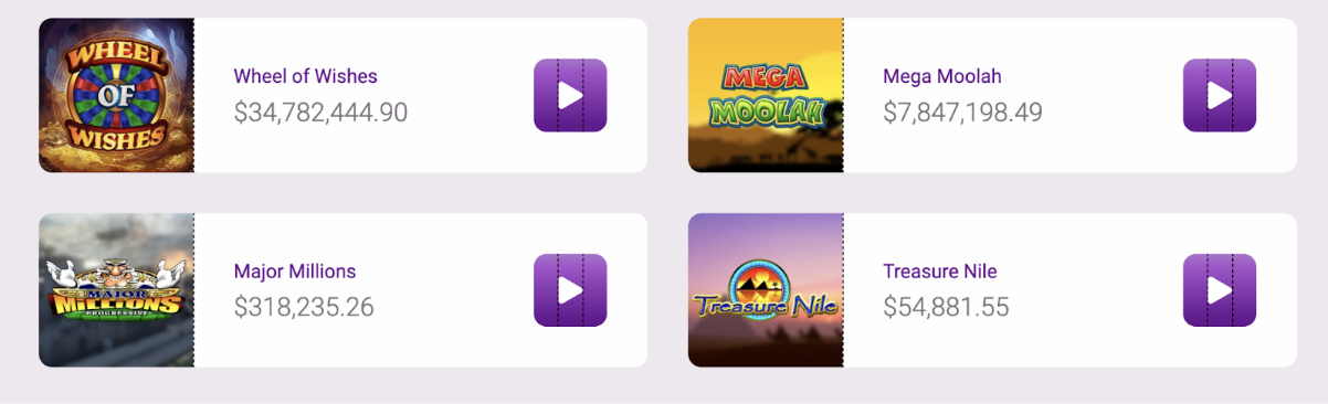 Máquinas tragamonedas de casino JackpotCity